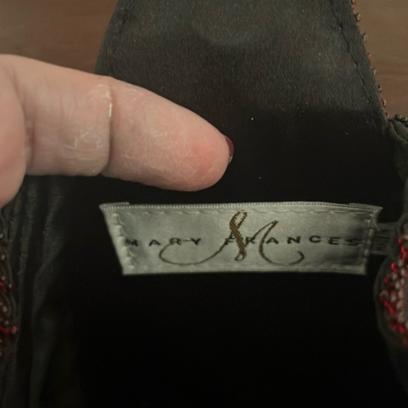 Mary Frances Wristlet “Black Jack” - Picture 9 of 12